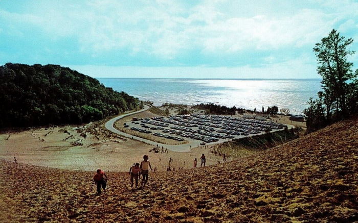 Warren Dunes State Park - Postcards Over The Years (newer photo)